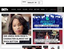 Tablet Screenshot of bet.com